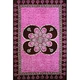 Review Old Glory  / Blossomed Flower Batik Tapestry
