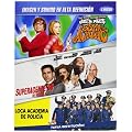 Pack: Austin Powers 2: La Esp�a Que Me Achuch� + Superagente 86 De Pel�cula + Loca Academia De Polic�a [Blu-ray]