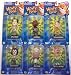 Monkey Bones Little Big Heads set of 6