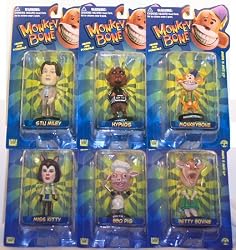 Monkey Bones Little Big Heads set of 6