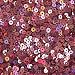 3mm Round Flat Sequins Rose Pink Shiny Lazersheen Rainbow Reflective Metallic. Made in USA