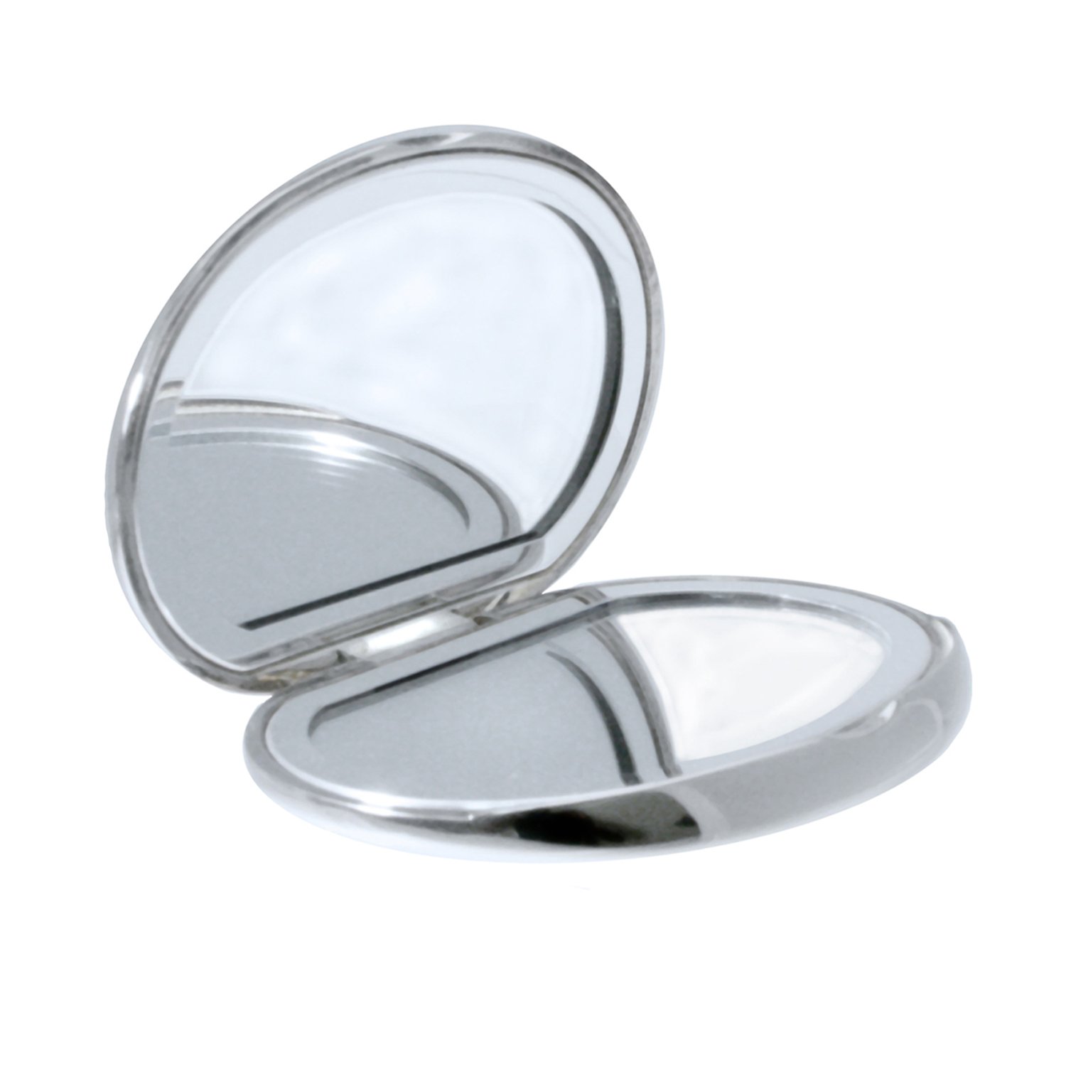 Natico Silver Compact Mirror, Oval
Natico Silver Compact Mirror, Oval