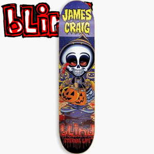 BLIND CRAIG TRICK OR TREAT EL DECK 7.6X31.5 ブラインド スケートボード NO.47