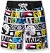 Maui & Sons Boys' Swim Trunk All Over Print