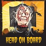 Halloween Bloody Severed Head Lifesize Decoration Prop