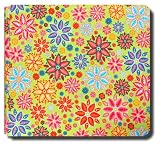 Collected Memories Diamonds Mardi Gras Fabric Covered 8-Inch by 8-Inch Premium Post-Bound Scrapbook Album