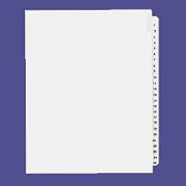 Collated Dividers, 926 950, Side Tab, 8 1/2"x11", 25/Set, WE (AVE82316) Category: Index Tabs and Dividers