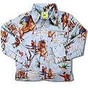 Baby & Toddlers "Roy" Cowboy Print Shirt