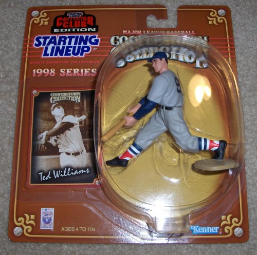 Buy 1998 Ted Williams MLB Cooperstown Collection Starting Lineup Figure