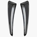 Stainless Steel Side Vent Scoops Polished Finish 2001-2004 Mustang GT & Cobra
