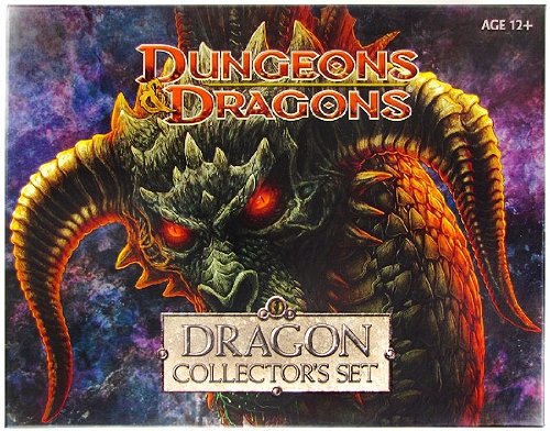 DD Dungeons Dragons Miniatures Limited Edition Dragon Collectors Set 5 Figures