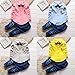 SOFIRE Baby Boys Infant Toddler Denim Pants Clothing Set Button Down T Shirt