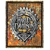 Harley-Davidson® Motorcycles Double Gear Throw by CSA Worldwide
