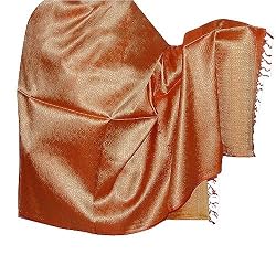 Shawls for Women Paisley Pattern Silk Accessory 36 x 90 inches (bssl060)