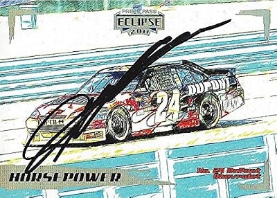 AUTOGRAPHED Jeff Gordon 2011 Press Pass Eclipse Racing HORSEPOWER (#24 DuPont Motorsports) Signed Collectible NASCAR Trading Card with COA