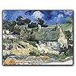 Thatched Cottages at Cordeville, Auvers-sur-Oise - 5" x 7" Museum Quality Greeting Card
