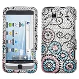 Bubble Flow Crystal Diamante Protector Phone Cover for HTC T-Mobile G2 (201 ....