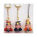 自分で作っちゃお♪きぐるみキューピー携帯ストラップ and キーホルダー(フクロウ/3個セット)/