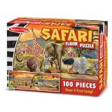 Melissa & Doug Safari Floor Puzzle Floor (100 pc)