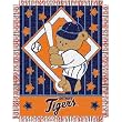 Detroit Tigers MLB Triple Woven Jacquard Throw (044 Series) (36"x46")