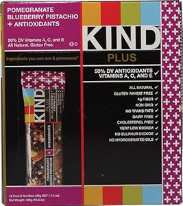 KIND Pomegranate Blueberry Pistachio + Antioxidants - Box of
