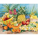 TropicalFruitMagicSliceFlexibleCuttingBoardorMat-MADEINTHEUSA