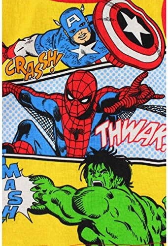 Captain America Hulk Spider-Man Baby Toddler Cotton Pajamas (3T)