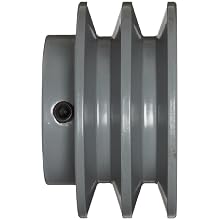 TB Woods 2AK30118 FHP Bored-To-Size, 3.05" Outside Body Diameter, 1.125" Bore Diameter V-Belt Sheave