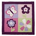 Tiddliwinks Rug- Plum Butterfly