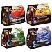 Senseo Douwe Egberts Coffee Pods, Variety Pack, 16-Count Packages (Pack of 4)