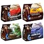 Senseo Douwe Egberts Coffee Pods, Variety Pack, 16-Count Packages (Pack of 4)