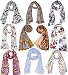 Weavers Villa (Set Combo of 10 Scarves) Soft PolyCotton Fashion Trendy Women