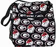 UGA University of Georgia Logo Diaper Bag - Baby Bag for New Dad Father or Mom NEW Mother Baby Shower Gift Idea