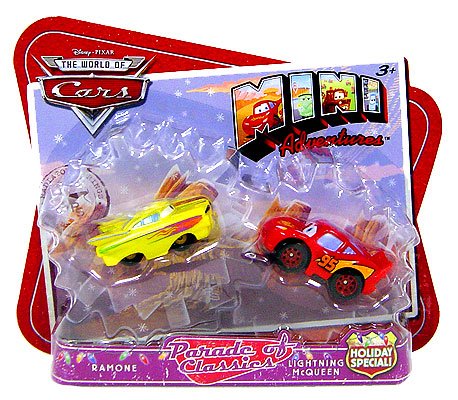 Disney CARS Mini Adventures Holiday Special Exclusive Parade of Classics Ramone Lightning McQueen