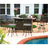 Windham Castings Rolls Roy Cast Aluminum American Gothic Bar Set For 5