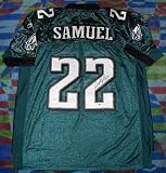 Asante Samuel Autographed Philadelphia Eagles Authentic Reebok Game Jersey