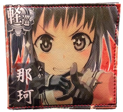 艦隊これくしょん　艦これ　二つ折り財布　ウォレットケース　那珂