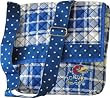 Kansas Jayhawks Quilted Messenger Bag