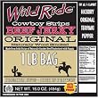 Wild Ride Beef Jerky Cowboy Strips, Original, 16-Ounce Bag