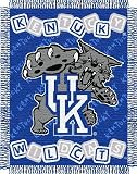 NCAA Kentucky Wildcats Jacquard Woven Baby Throw