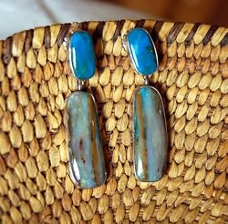 Peruvian Opal Earrings