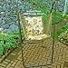 Swing Chair and Stand Combination in Isadora Sand with Bronze Stand Stand Finish: Bronze, Fabric Color: Tropique Raven