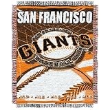 MLB San Francisco Giants 48-Inch-by-60-Inch Jacquard Acrylic Throw