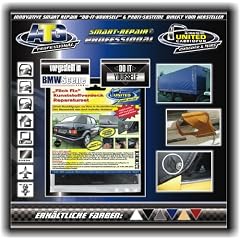 PVC / Kunststoff Verdeck Reparatur - Set (SCHWARZ)