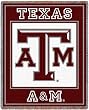 Texas A&M Univ Initials - 69 x 48 Blanket/Throw - Texas A&M Aggies