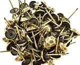 Springfield Leather Companys Oxford Hammered Nail Tacks Antique Brass 3/4" 100pk