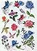 280 Temporary Tattoos - Roses & Butterflies - Style 27