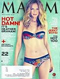 Heather Graham, Ashley Sky, Kevin Smith, Skylar Grey, Jessica Clark, Vince Vaughn, Hot 100 List - June, 2013 Maxim Magazine
