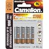 Camelion - 4 piles rechargeables ( accus ) AA / LR6 NiMH 2700mAh