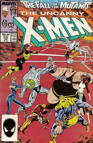 The Fall of the Mutants #225 (The Uncanny X-men, vol. 1)